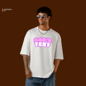 God's test printed Tshirt
