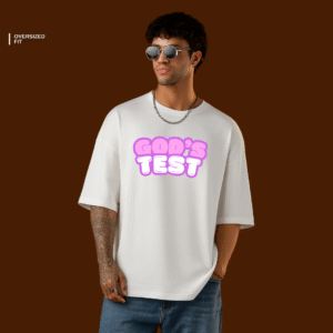 God's test printed Tshirt